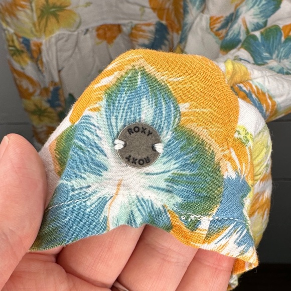 Roxy Hibiscus Floral Spaghetti Strap Mini Dress - Picture 7 of 10